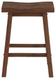 Sonoma Saddle Counter Stool [Chestnut Wire-Brush]