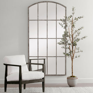 Uttermost Amiel Ivory Arched Mirror