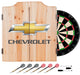 Chevrolet Dart Board Set With Cabinet