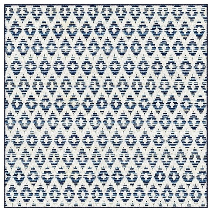 Sullivan's Island Accent Rug, Indoor/Outdoor, Marine, Square 11'x11'
