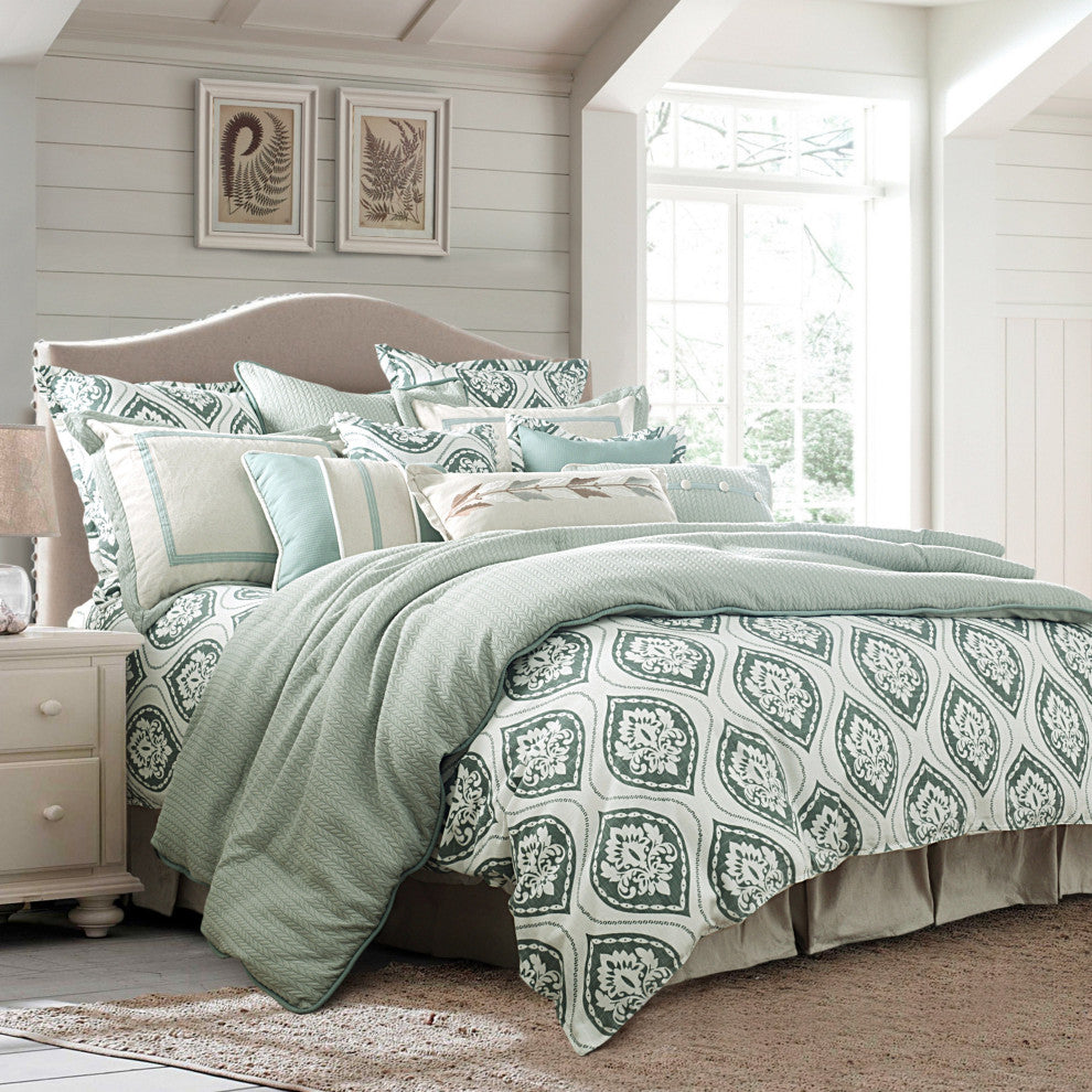 Belmont Comforter Set, 4PC, Super Queen
