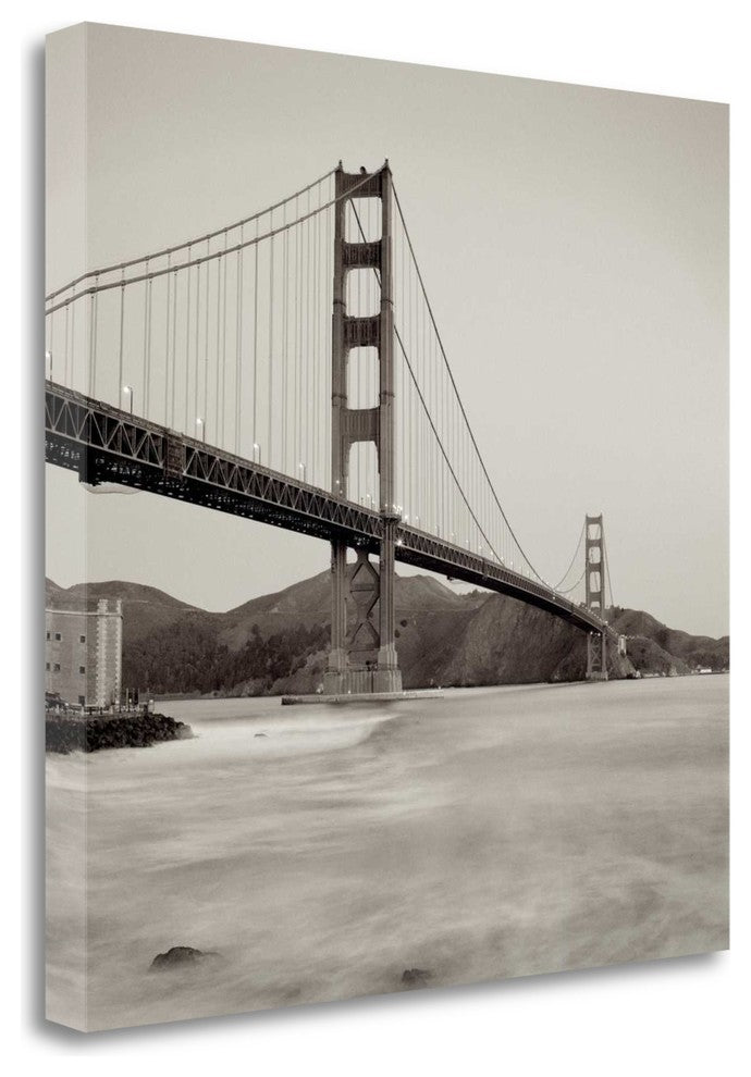 "Golden Gate Bridge - 34" By Alan Blaustein, Giclee Print on Gallery Wrap Canvas
