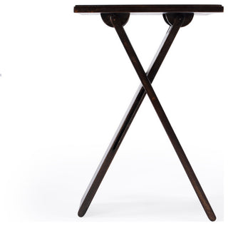 Hammond Table, White, Brown