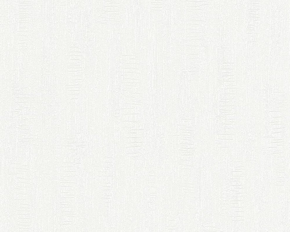 Ok6, Textile Natural Fresh Garden White Wallpaper Roll