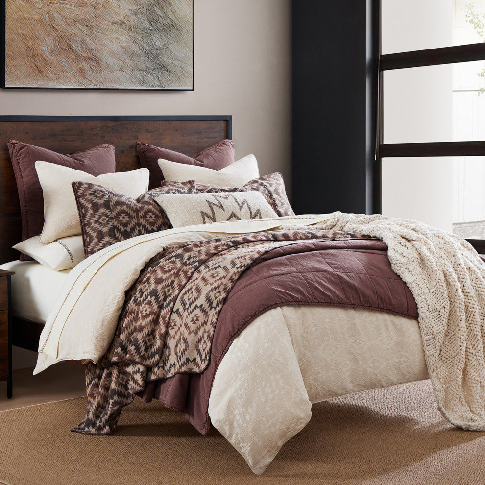 Mesa Wool Blend Throw Blanket, 50" x 60", 1PC