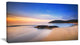 "Beautiful Sunset in Cala Violina Beach" Seashore Wall Art, 1 Panel, 60"x28"