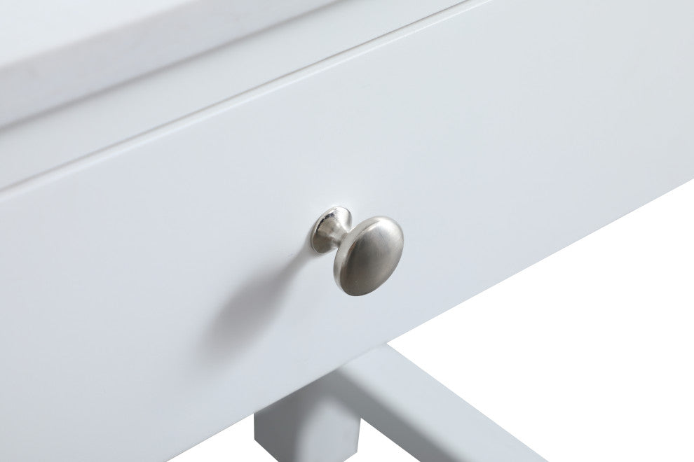 42" ADA Compliant Bathroom Vanity, White