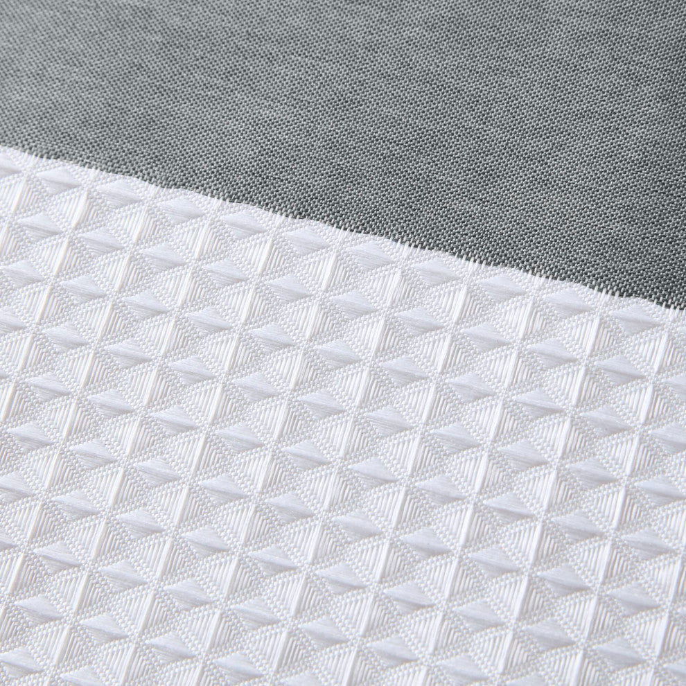 Madison Park Spa Waffle Shower Curtain With 3M Treatment