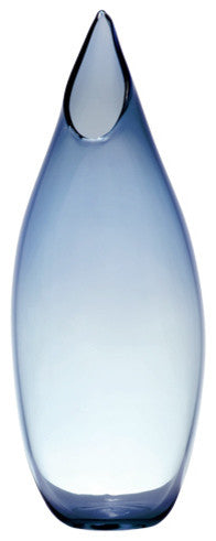 Jackknife Vase, The Jacknife Collection, Steel Blue