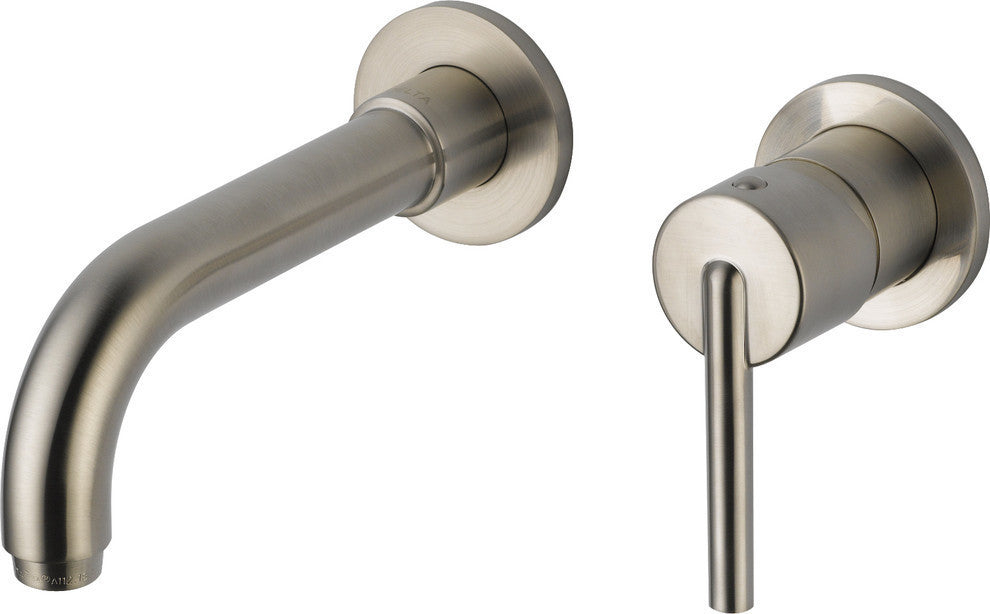 Delta Trinsic Single Handle Wall Mount Faucet Trim, Stainless, T3559LF-SSWL