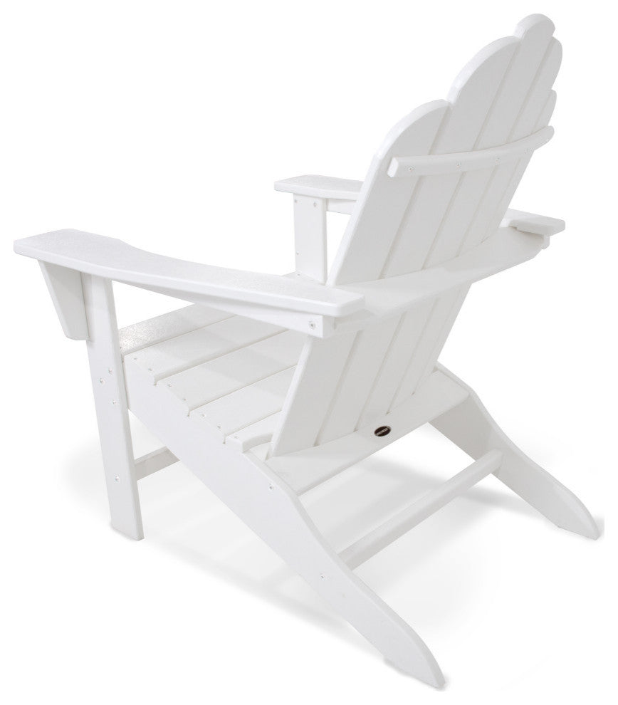 Polywood Long Island Adirondack, White