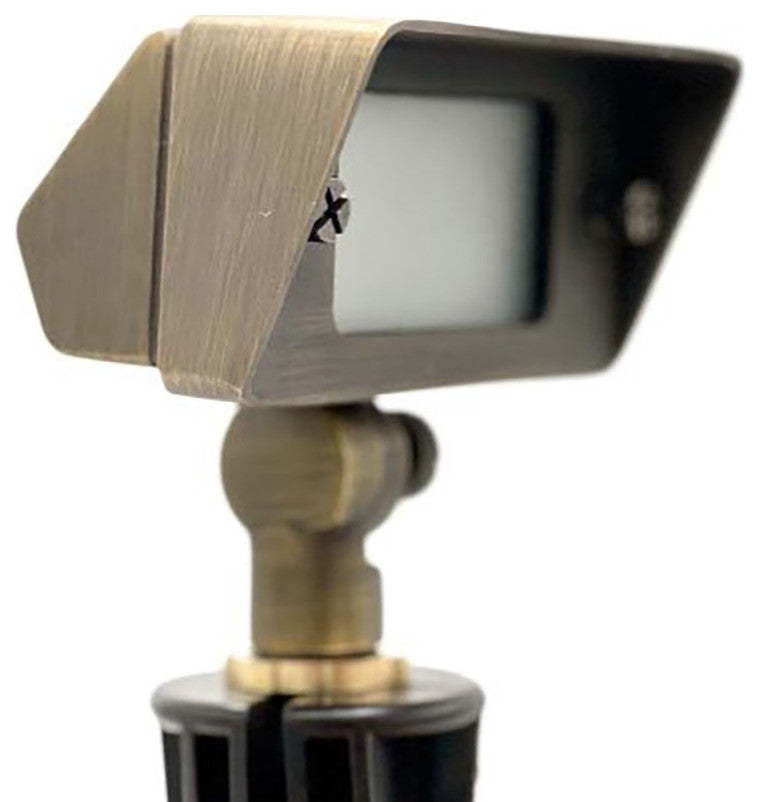 Flood Light Rectangular Shape Solid Brass Wall Washer 12v Landscape Lighting