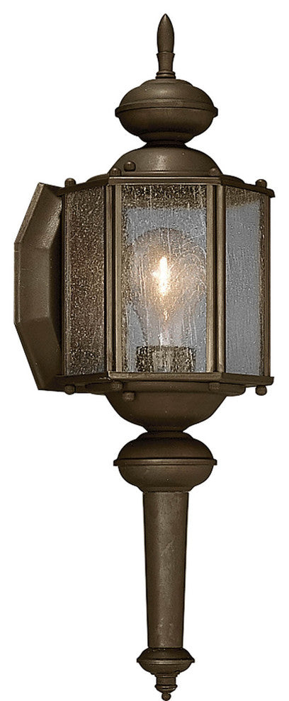 1-Light Wall Lantern Can Be Used With Or Without Tail, Antique Bronze