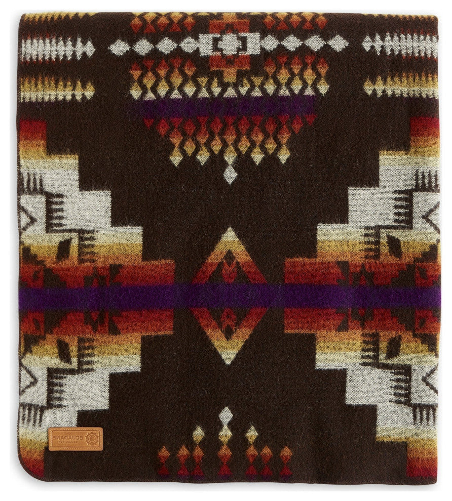 Campfire Tribal Print Throw Blanket