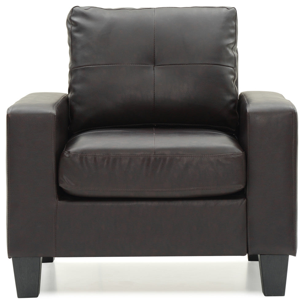 Newbury Club Chair, Cappuccino
