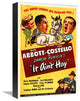 "Abbott & Costello - It Ain't Hay" Canvas by Hollywood Photo Archive, 11x16"