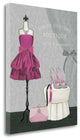"Dress Fitting Boutique II" By Marco Fabiano, Giclee on Gallery Wrap Canvas