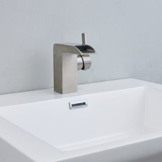Eviva Jaida Single Handle Sink Faucet, Brushed Nickel