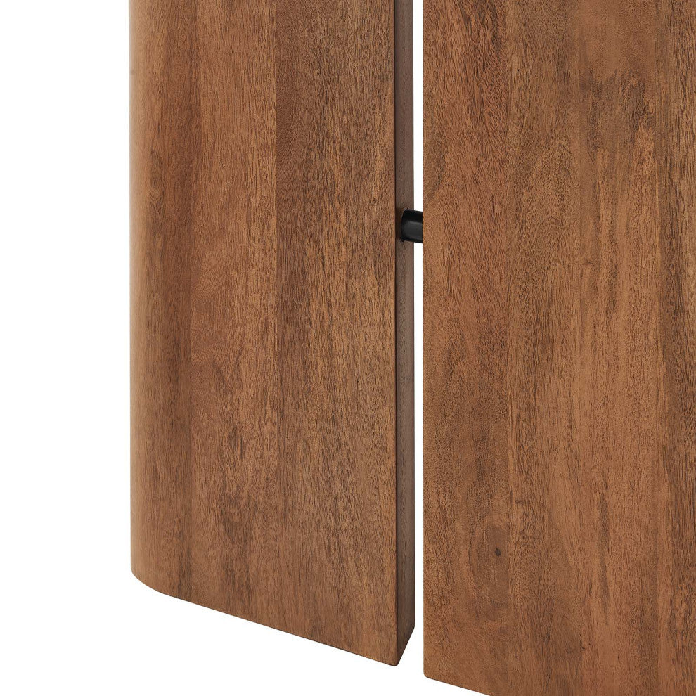 Amistad 60" Wood Dining Table - Walnut