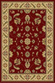 Kazmir Area Rug, Red, 9"x2''2"
