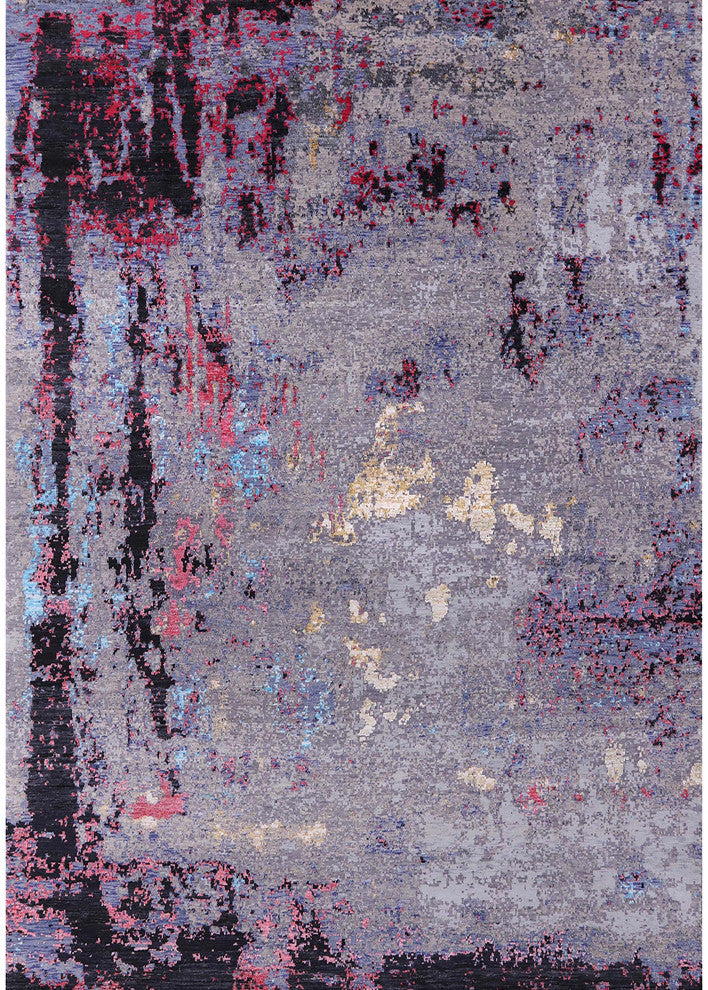 Ahgly Company Indoor Rectangle Mid-Century Modern Area Rugs, 7' x 10'