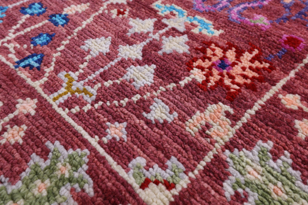 3' 1" X 5' 4" Turkish Oushak Handmade Rug - Q15384