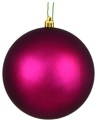 Vickerman 2.75" Berry Red Matte Ball Ornament, 12 per Bag