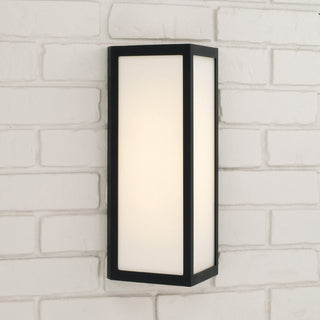 Capital Lighting 954711-LD Irvin 15" Tall LED Outdoor Wall Sconce - Black
