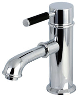 Single-Handle Bathroom Faucet, Brass Pop-Up, Polished Chrome