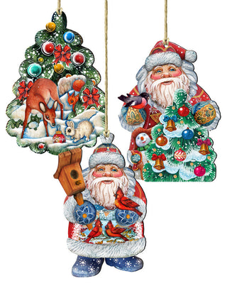 Peaceable Kingdom Ornaments Set of 3