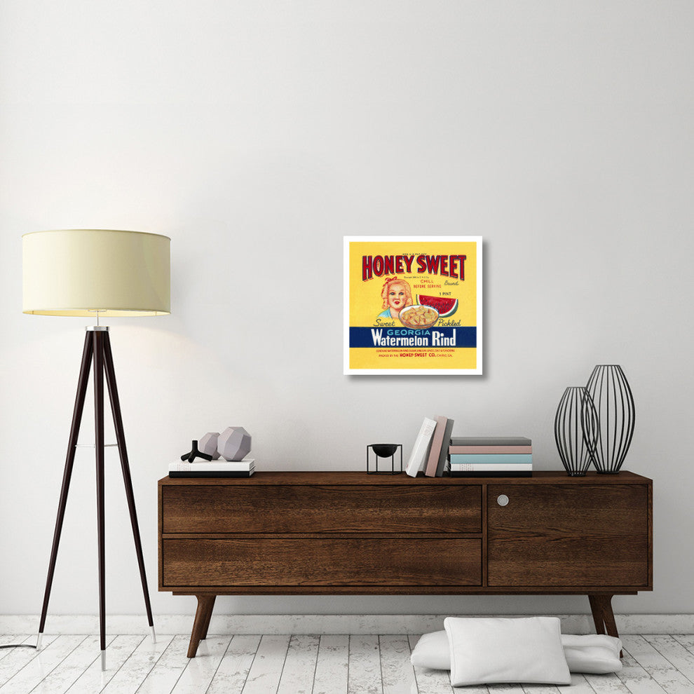 "Honey Sweet" Digital Paper Print by Retrolabel, 24"x24"