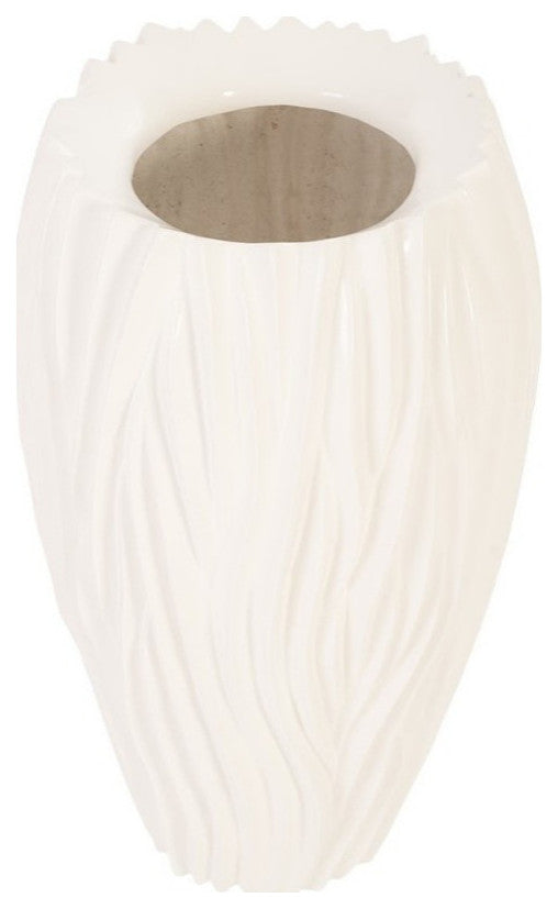 Alon Planter, Gel Coat White