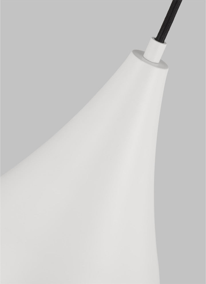 Oden Small Pendant, Matte White