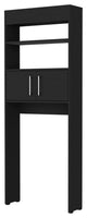 Over The Toilet Cabinet Jozz, Bathroom, Black