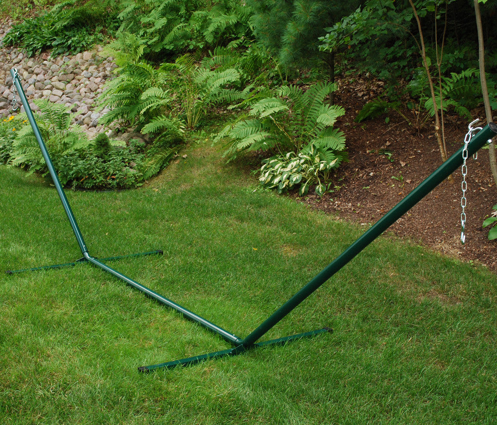 15' Hammock Stand, Green, 15'
