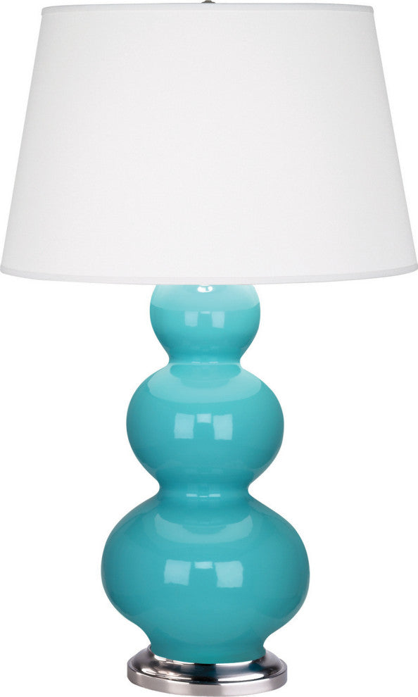 Robert Abbey RA-362X 1-Light Table Lamp, Triple Gourd