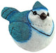 Blue Jay Burly Bird Statue
