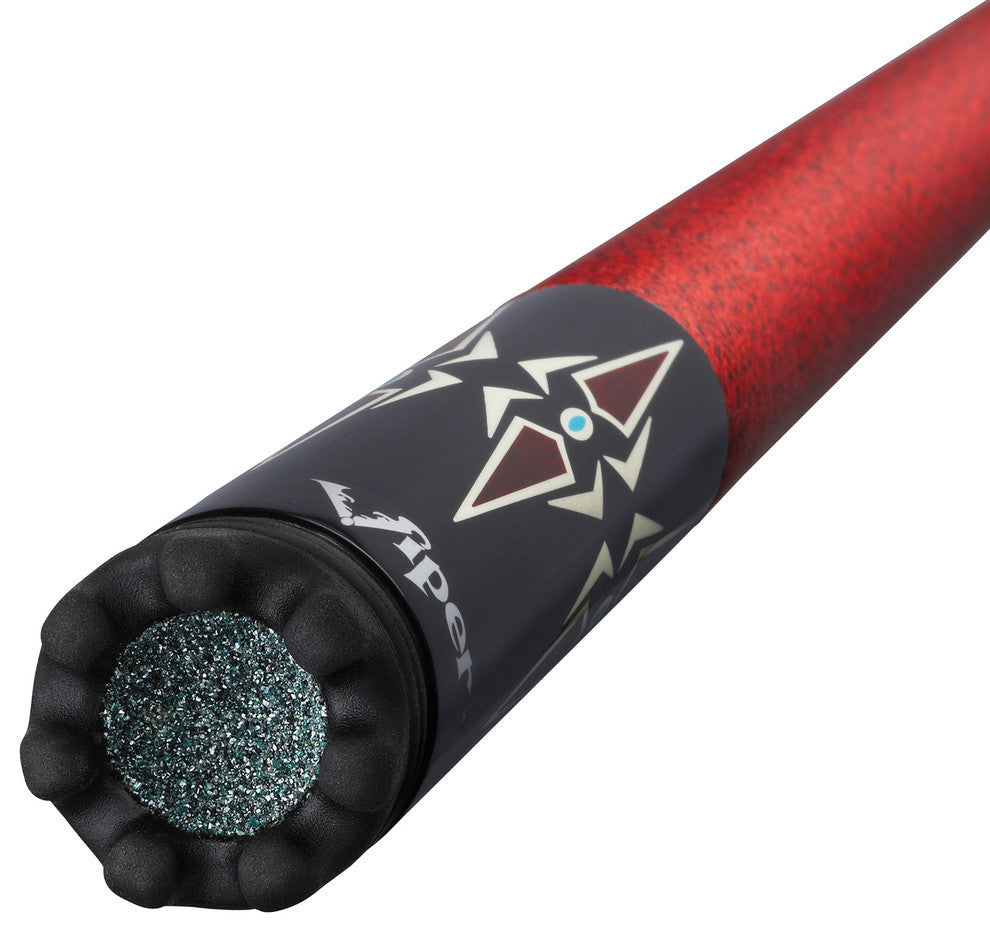 Viper Sinister Series Cue With Red Diamonds, 50-1351