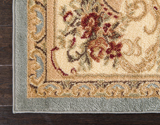 Unique Loom Light Blue Henry Versailles 3' 3 x 5' 3 Area Rug