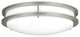 Sea Gull Mahone Medium LED Ceiling Flush Mount 7650893S-753, Brushed Nickel