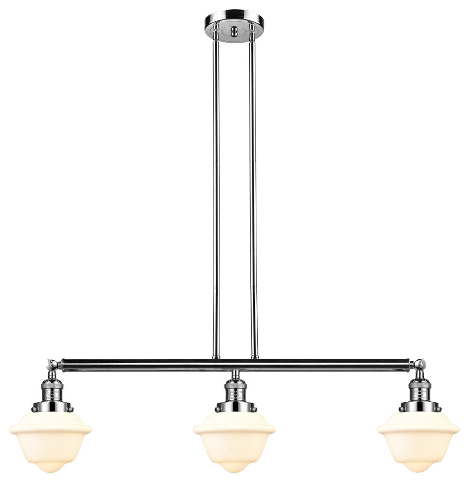 Innovations Lighting 213-Pn-S-G531-Led 3 Light Dimmable Led 40" Island Light