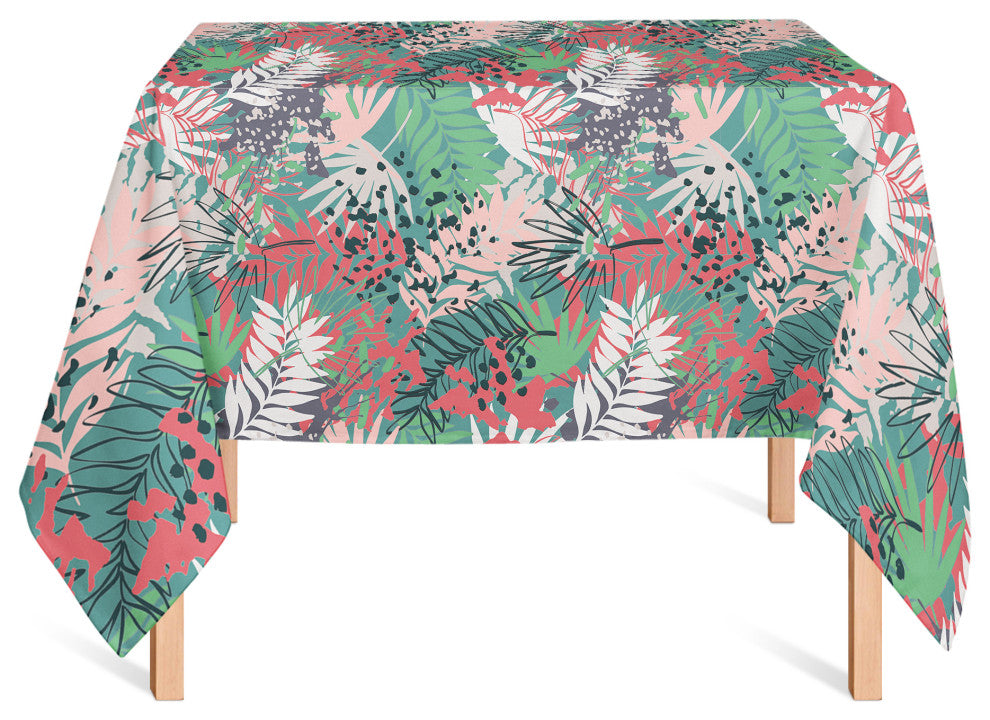 Jungle Pattern 58x58 Tablecloth