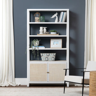 Two Door Etagere Bookcase