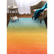 Arca Ombre Indoor Rug, Rainbow, 8'3"x11'6"