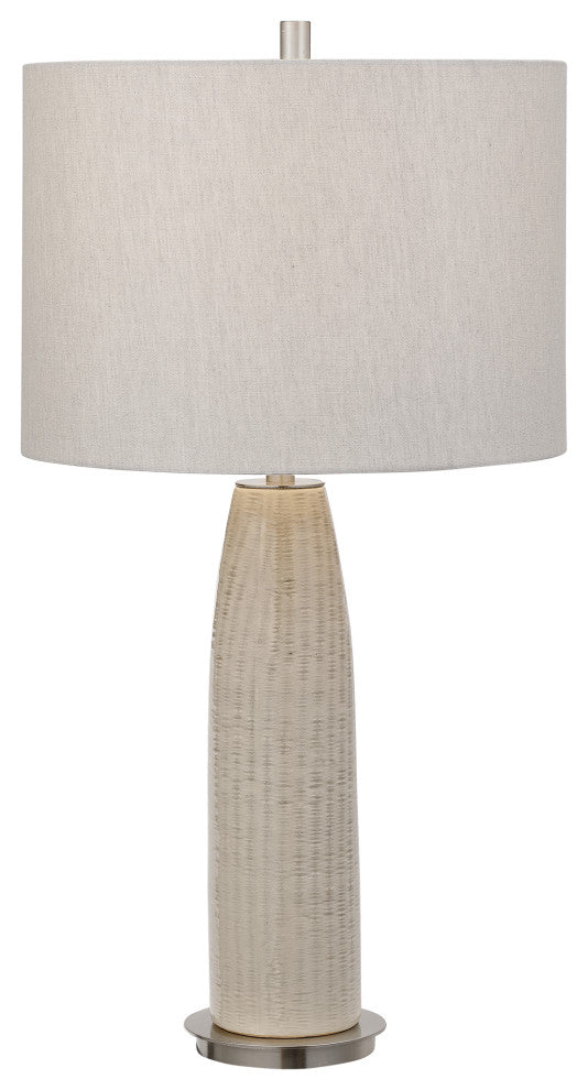 Uttermost Delgado-LIght Gray Table Lamp