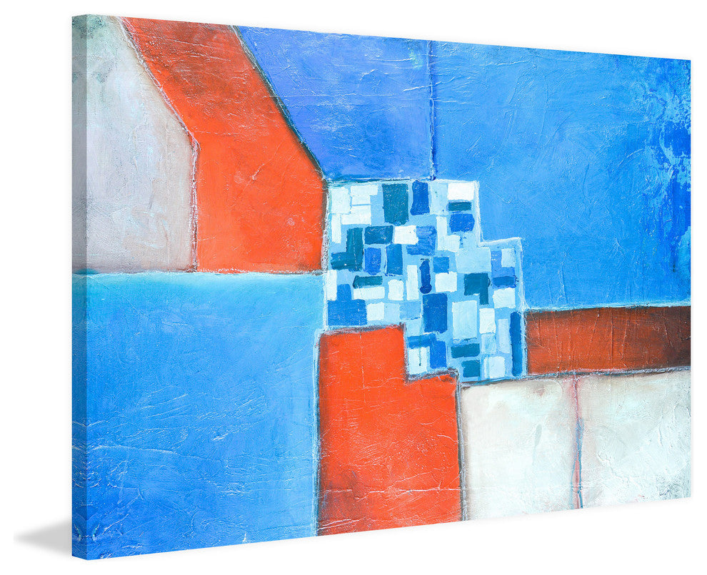 "In the Middle" Painting Print on Wrapped Canvas, 45"x30"