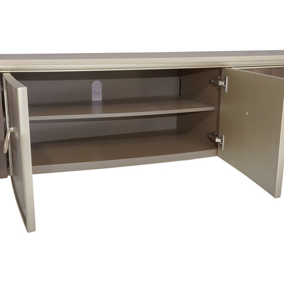 Villa Cherie Media Cabinet - Hazelnut