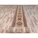 Ivory, Afghan Super Kazak, Soft Wool Hand Knotted, XL Runner Rug, 2'9"x35'8"