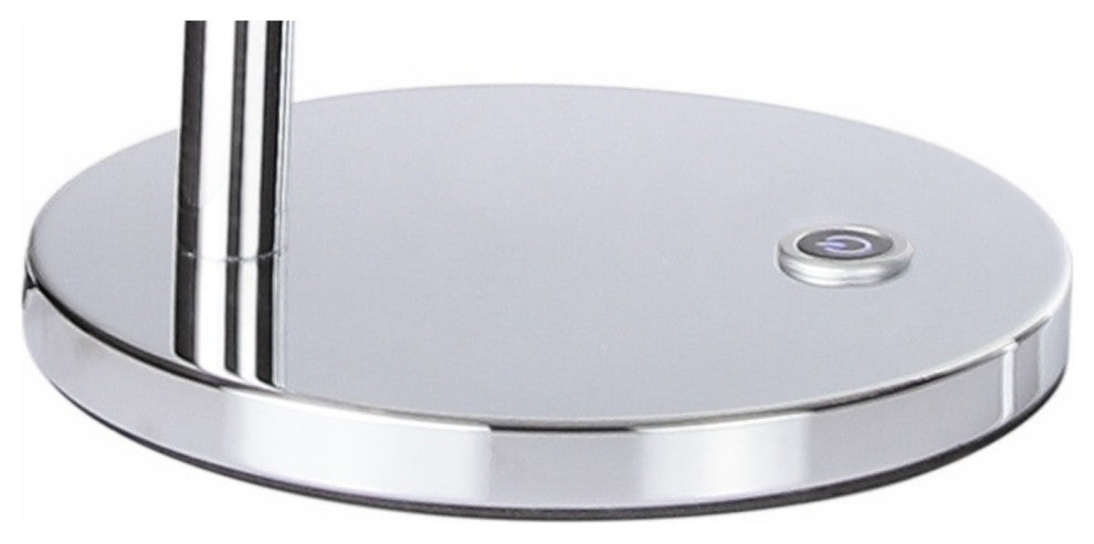 Julian 15" LED Integrated Task Lamp, Chrome