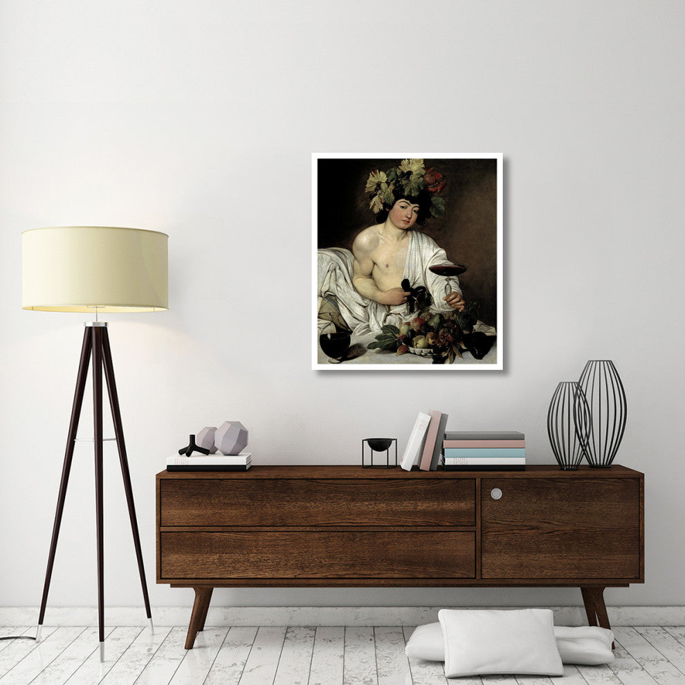 "Bacchus" Digital Paper Print by Caravaggio, 33"x38"
